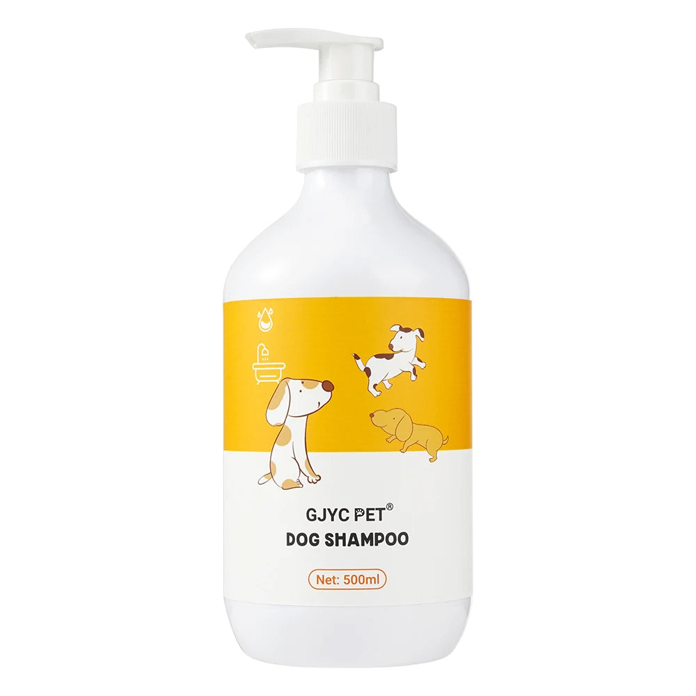 Dog Shampoo Conditioner Pet Bath Pet Shower Gel Soft General Bathing Supplies Sterilization Deodorant Fragrant Itching 500ML Peaceful Pleasures Health and Wellness 500ml