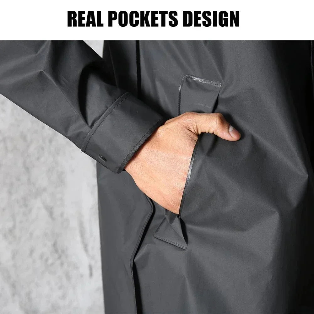 Fishing Poncho Biker Raincoat Raincoats for Rain Woman Waterproof Men's Women's Rock Climbing Travel Water Proof Adult Tent Belt Peaceful Pleasures Health and Wellness