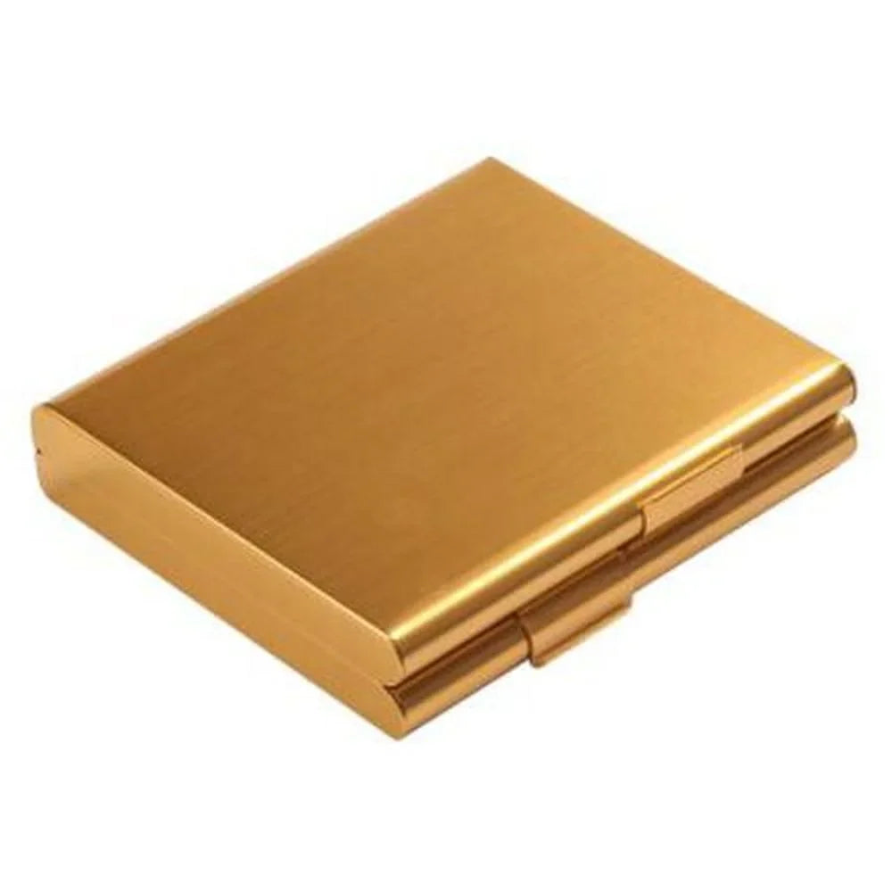 Ultra-thin Clamshell Cigarette Case 20 Sticks Aluminum Alloy Creative