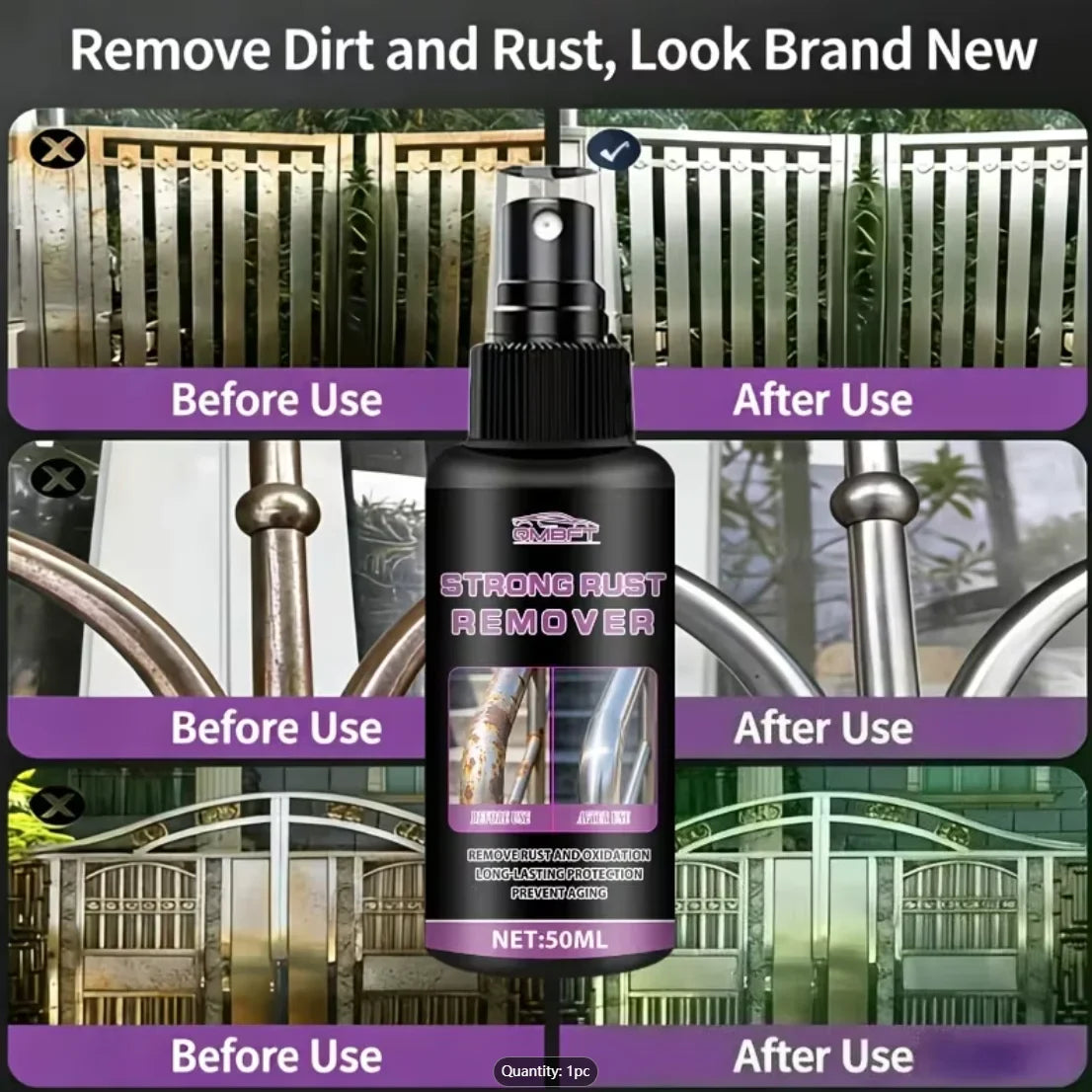 Rust Remover Spray – Anti-Rust Treatment for Metal Parts