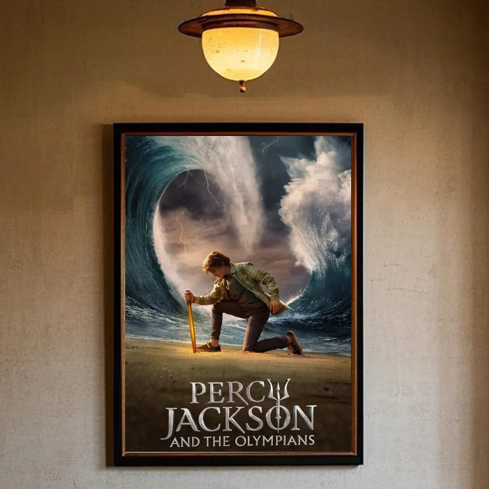 Percy Jackson & The Olympians HD Wall Poster – Waterproof PVC Wall Art Poster Peaceful Pleasures Health and Wellness
