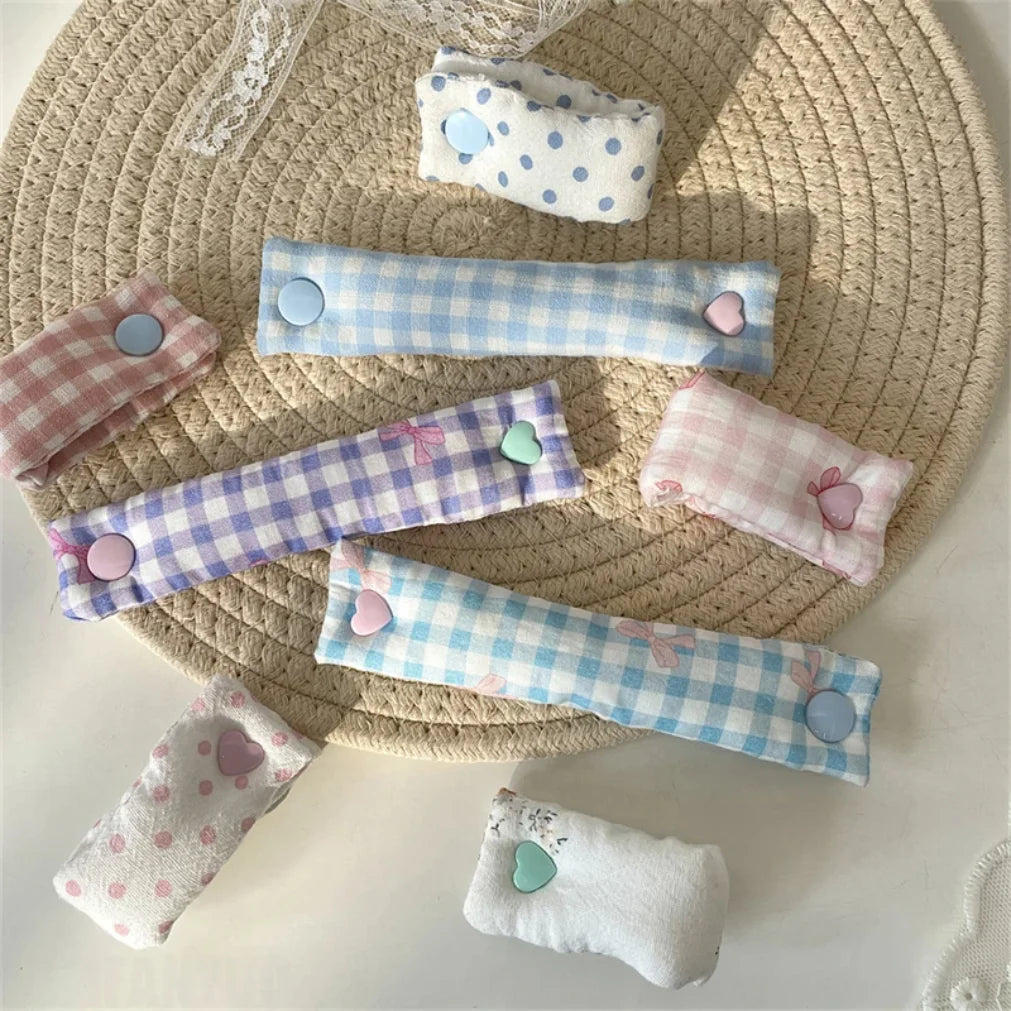 Floral Fabric Cable Winder & Cord Organizer Strap