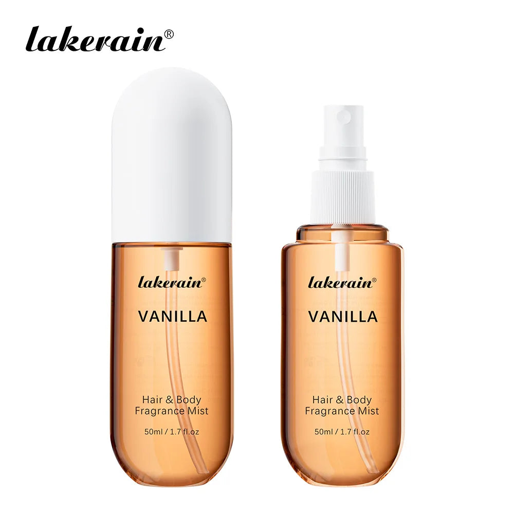 Vanilla Rose Hair & Body Fragrance Mist – 2 Pcs Travel Size