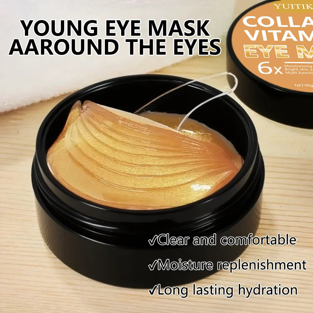 YUITIKUE Collagen Vitamin Eye Mask – Hydrating & Brightening