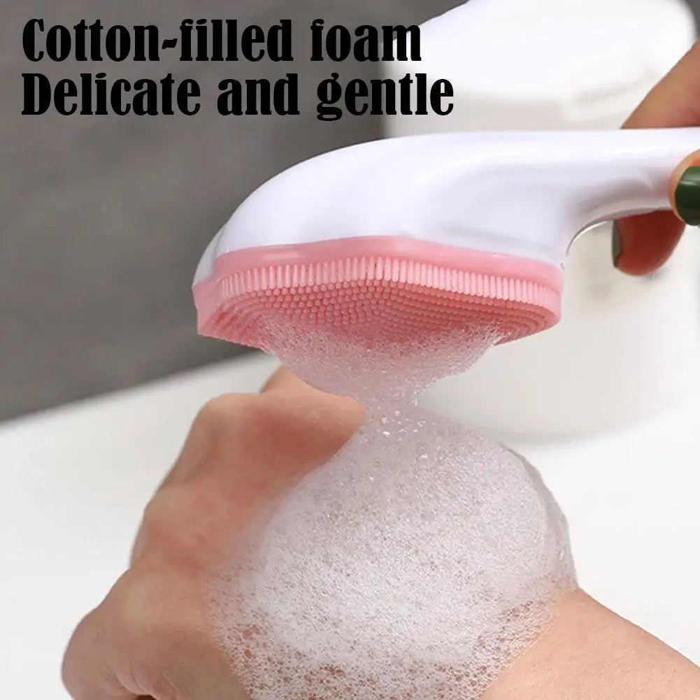 Silicone Face Scrubber & Exfoliator Brush – Deep Pore Cleanse