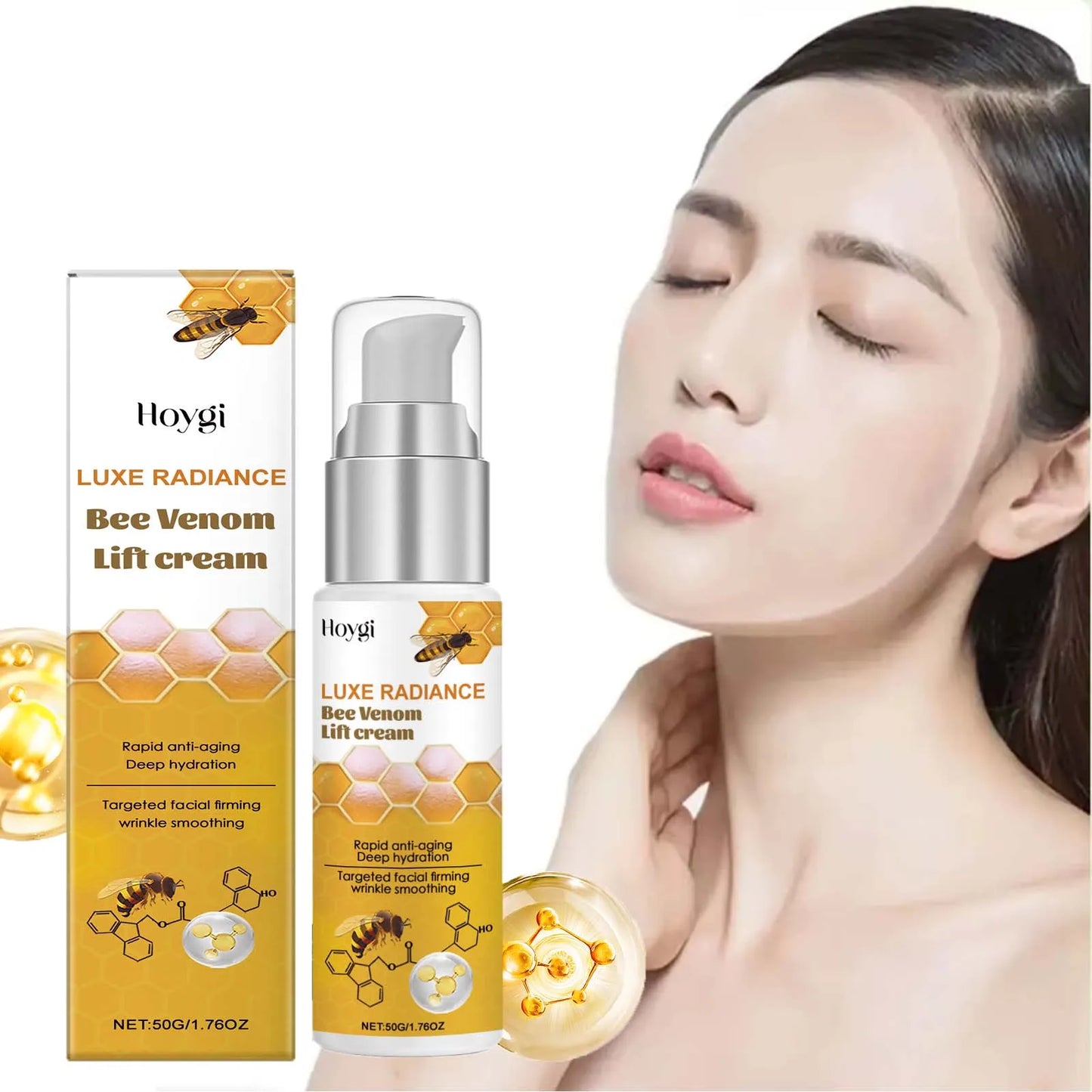 Bee Venom Face Cream Anti-Wrinkle Firming Moisturizer 50ml