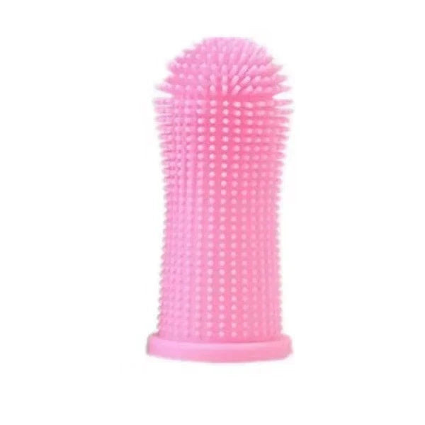 Silicone Finger Toothbrush for Dogs & Cats | 360° Clean