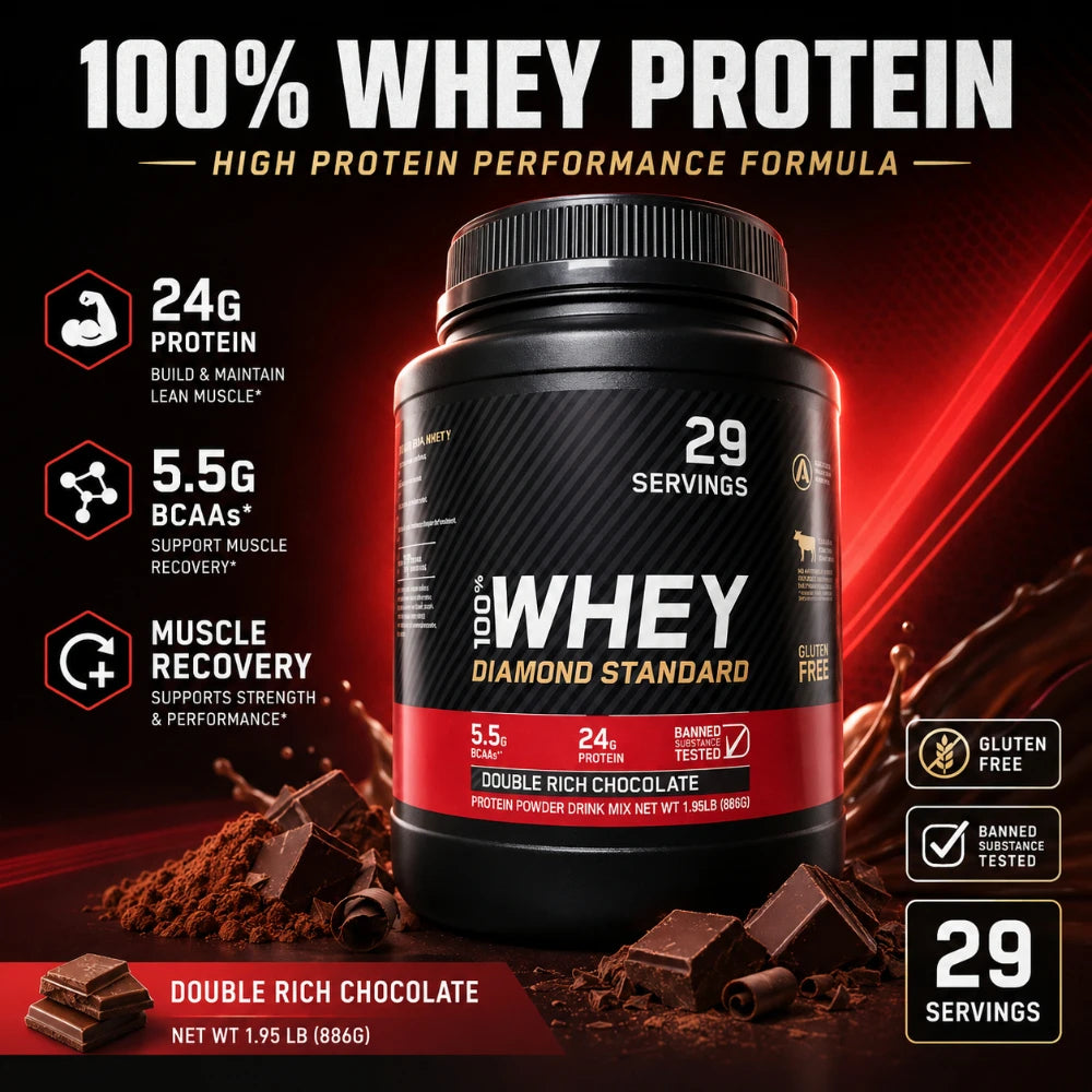 899g Chocolate Whey Protein Powder | Daily Protein Support