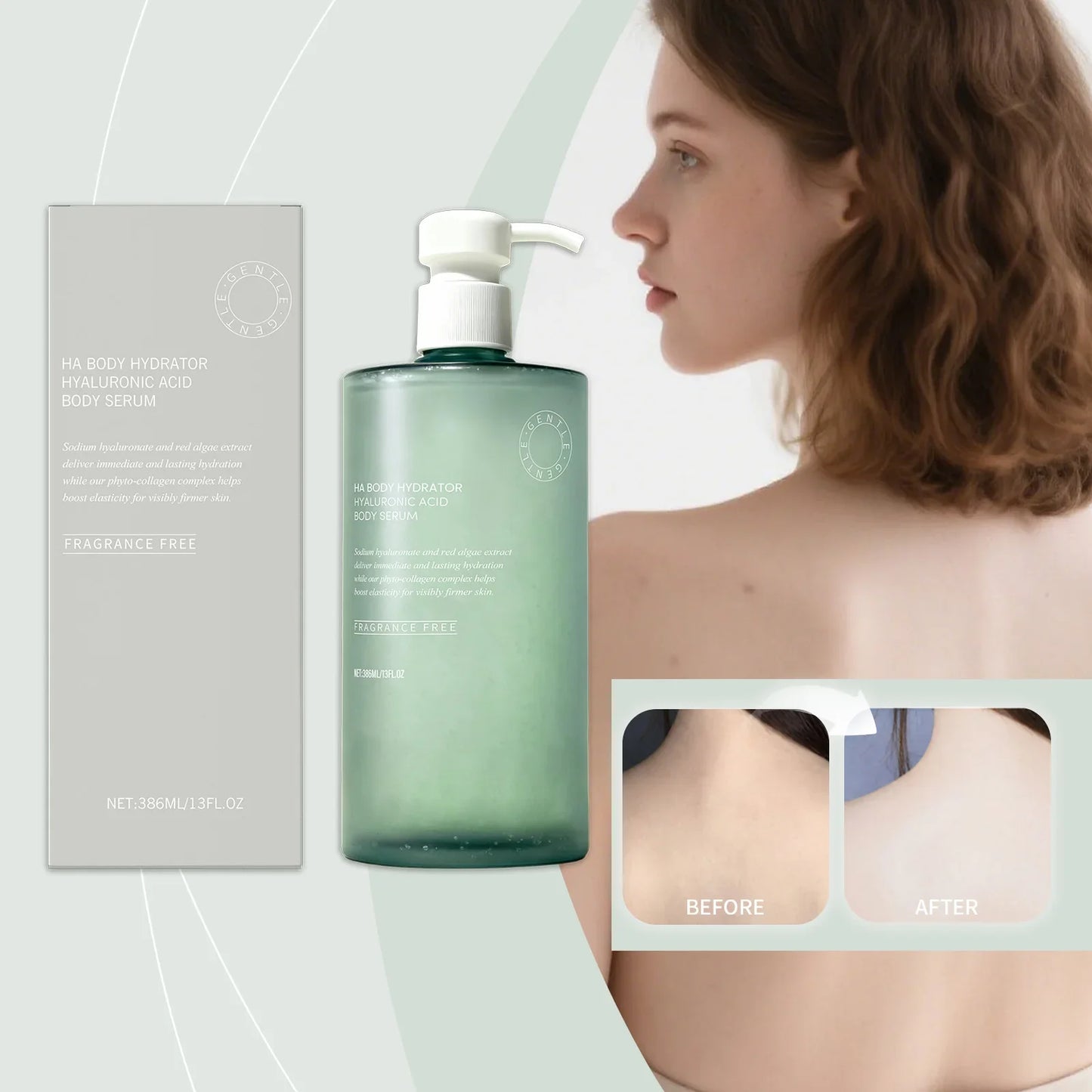 Hyaluronic Acid Body Serum – Deep Hydration 386ml