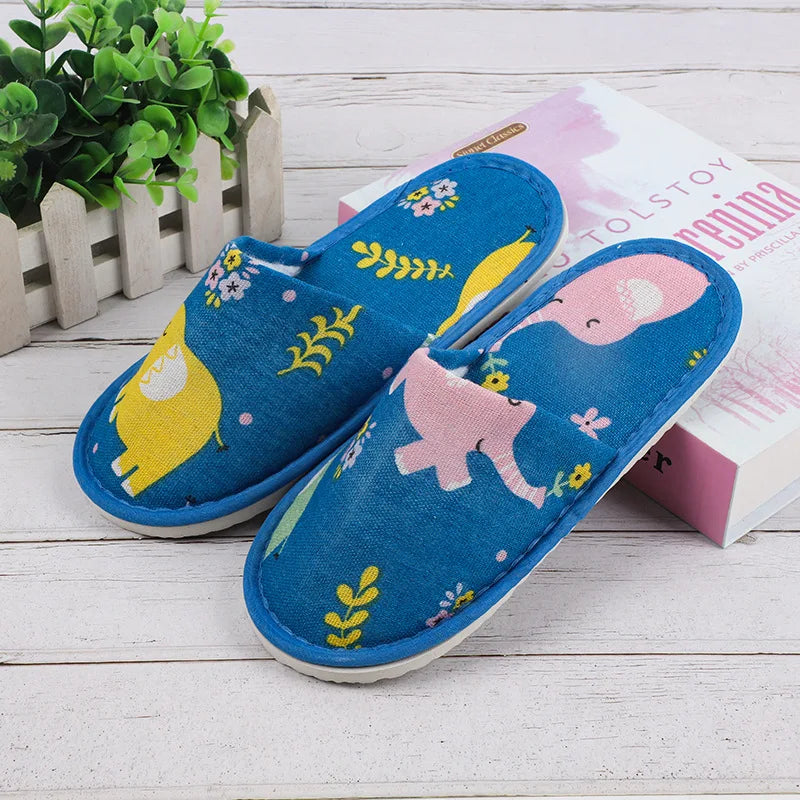 Kids Disposable Slippers | Non-Slip Closed Toe, Ages 3–6