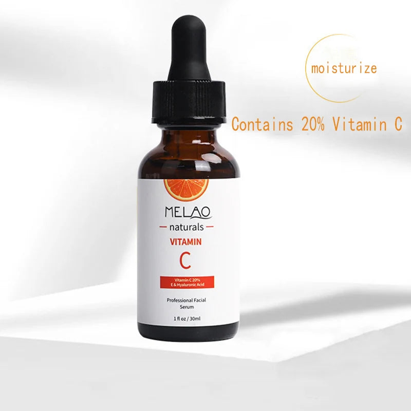 1 Fl.Oz/30ml Vitamin C Serum 20%, Enriched With Hyaluronic Acid And Retinol, Amino Acids Blend, Hydrating & Plumping Skin Care Peaceful Pleasures Health and Wellness