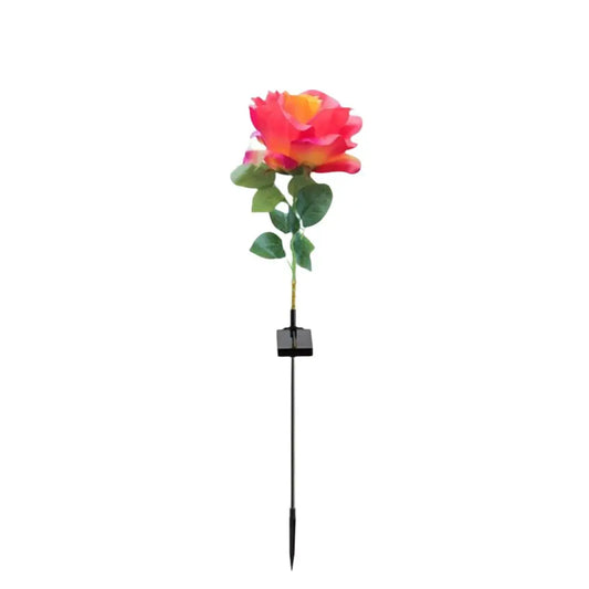 Solar Rose Garden Stake Light | 8 Modes, IP65, 80cm Tall Solar Garden Light Oasis Select