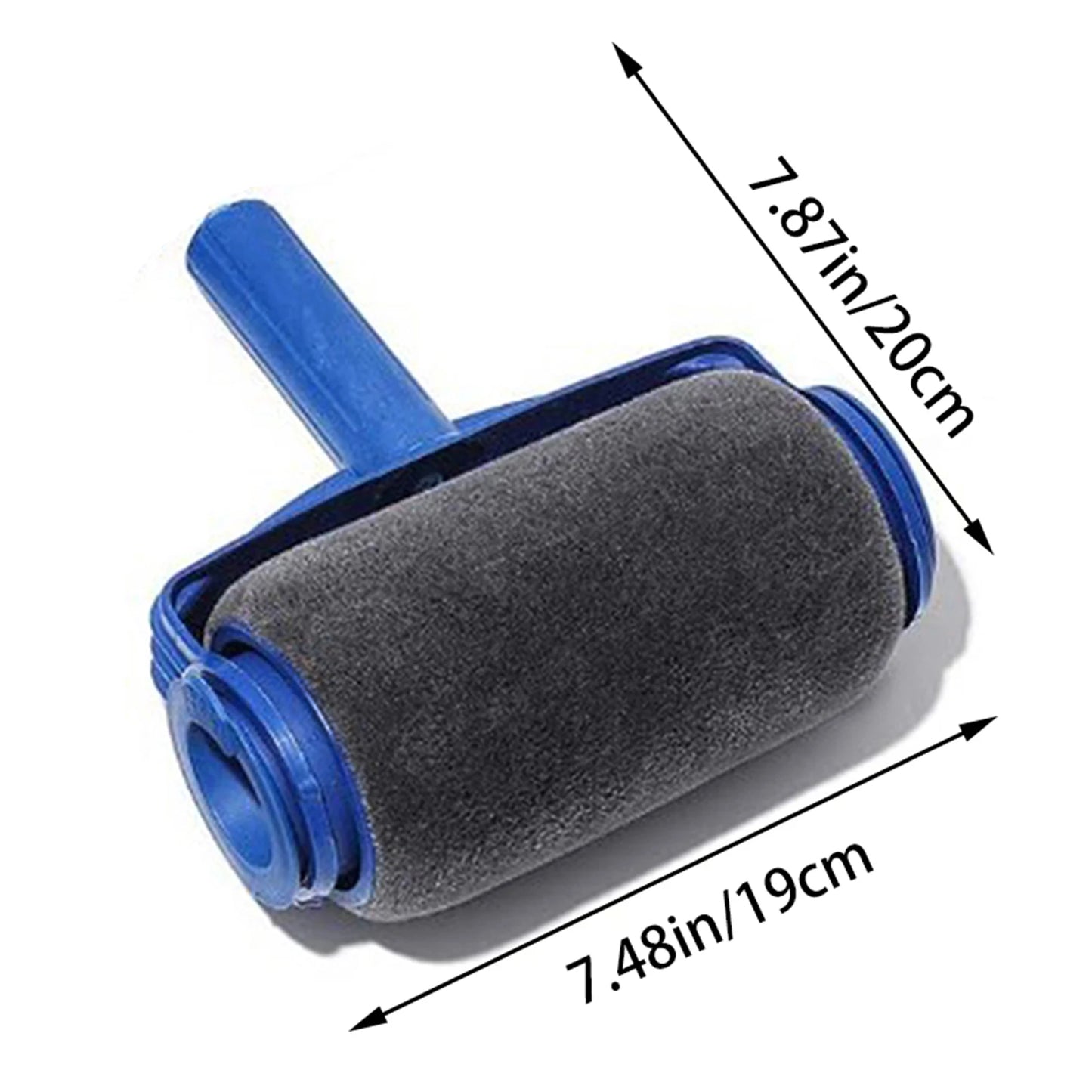 Corner Paint Brush Roller Kit Foam Interior Paint Brushes Triangles Paint Brush for Wall Repair and Painting Peaceful Pleasures Health and Wellness