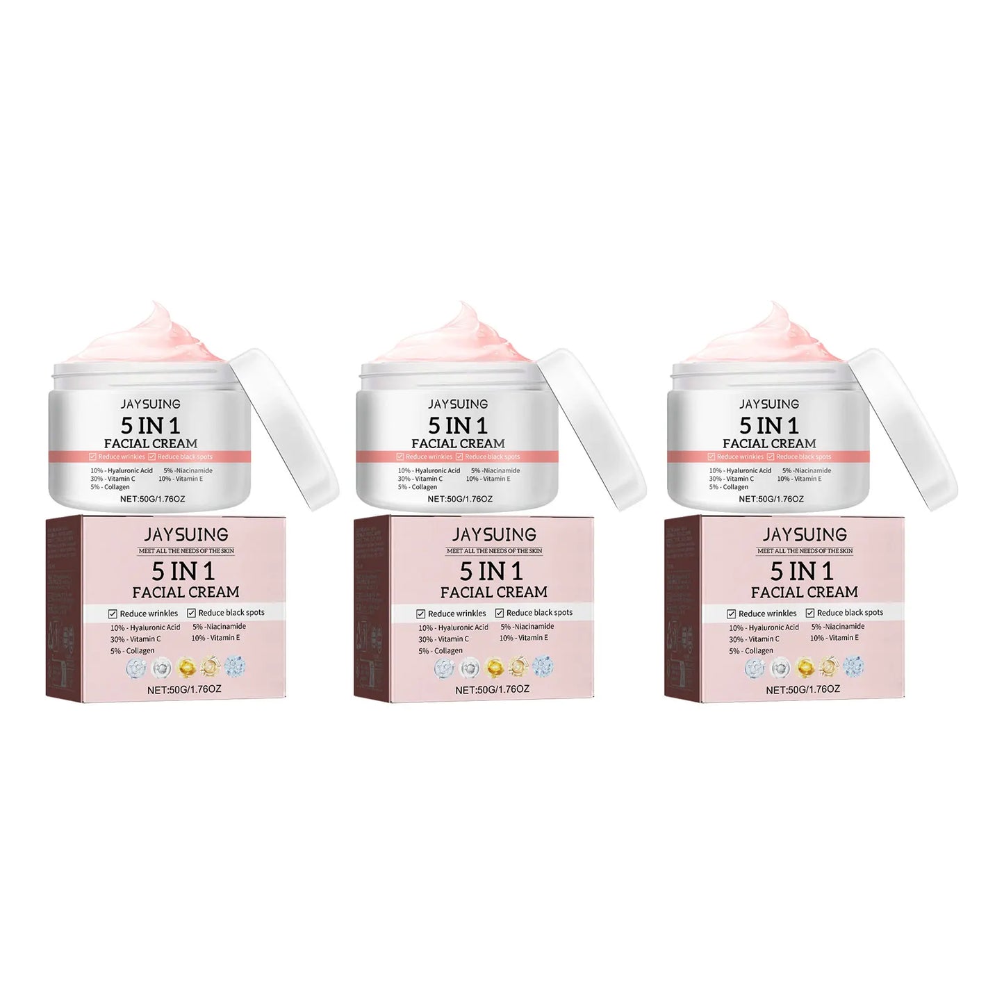 Jaysuing 5-in-1 Face Cream – Anti-Aging, Brightening & Firming