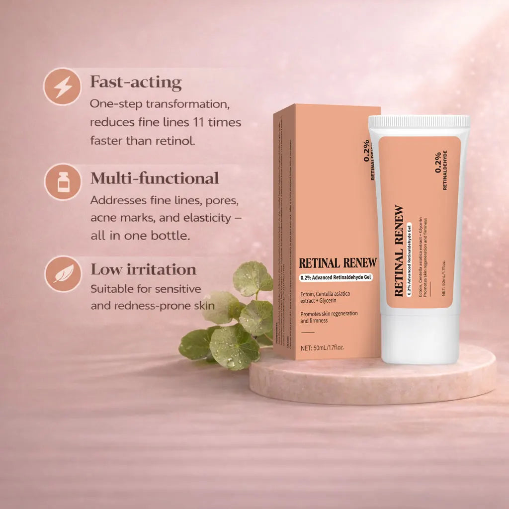 Advanced Retinal Gel for Firming Skin, Evens skin tone, Provides 24-hour hydration, Refreshing and Non-greasy Facial Cream Peaceful Pleasures Health and Wellness