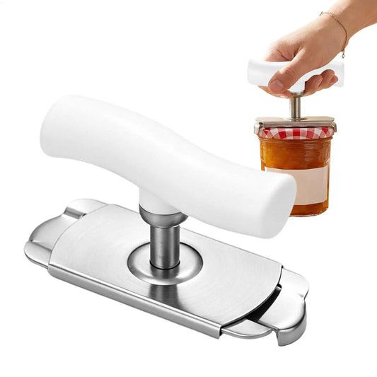 Adjustable Jar Lid Opener For Elderly, Ergonomic Screw Top Opener Kitchen Gadget For Home RV Travel Restaurant & Meal Prep Peaceful Pleasures Health and Wellness