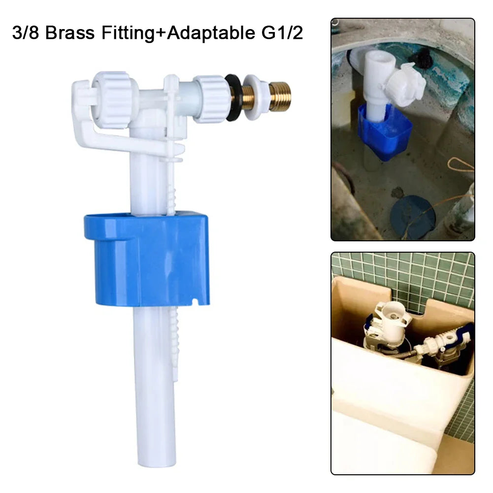 Cistern Filling Float Valve | G3/8 & G1/2 Brass Inlet Valve