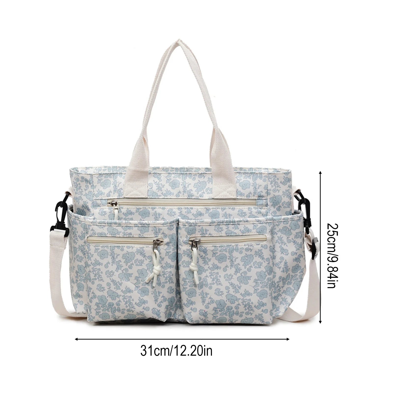 Large Capacity Shoulder Bag Korean Style Fashion Tote Handbag With Adjustable Strap For Daily Use Peaceful Pleasures Health and Wellness