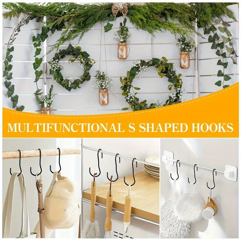 4-Pack Purse Hangers for Closet | Twist Design Bag Hooks