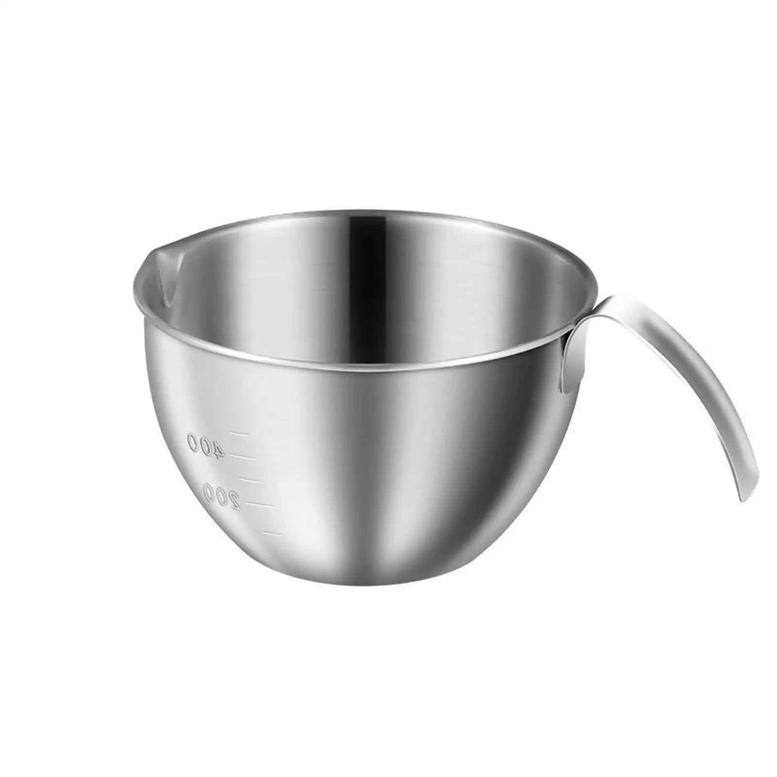 Salad Bowl With Strainer Stainless Steel Mixing Baskets With Handle 400ml Washing Bowls With Colander For Kitchen Home Apartment Peaceful Pleasures Health and Wellness