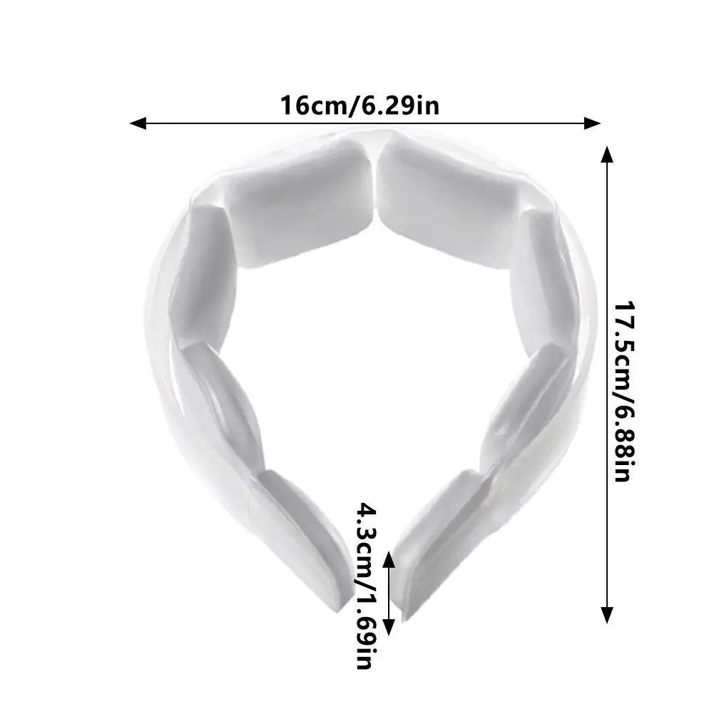 Wearable Ice Neck Wrap – PCM Cooling Neckband 150 Min Relief