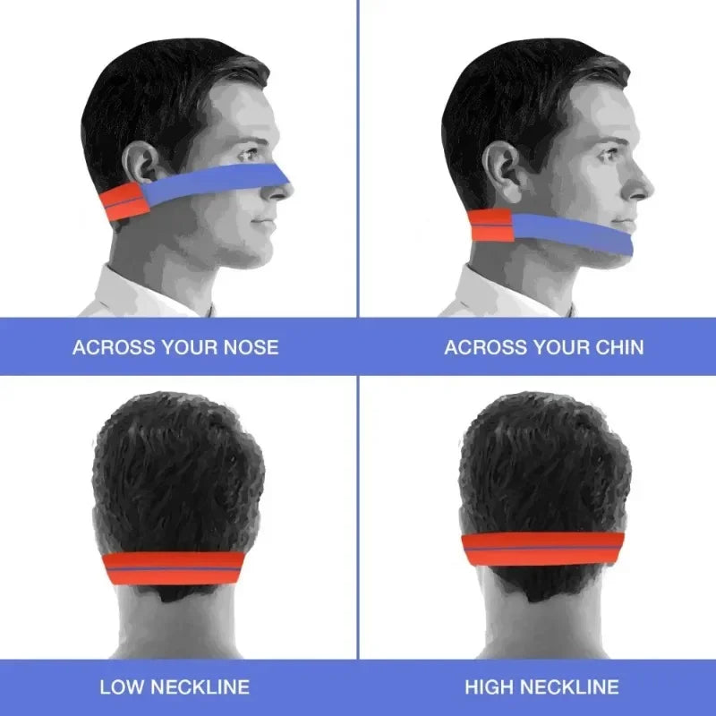 Adjustable Neckline Hair Trimming Guide & Shaving Template