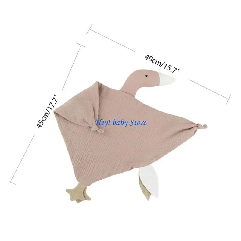Soft Baby Comfort Towel | Newborn Soothing Plush Appease Toy