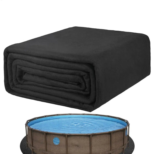 Pool Liner Pad Round Tub Mat Pool Protector Ground Pool Protector Non Slip Outdoor Pool Protection Padding Spa Accessories Peaceful Pleasures Health and Wellness