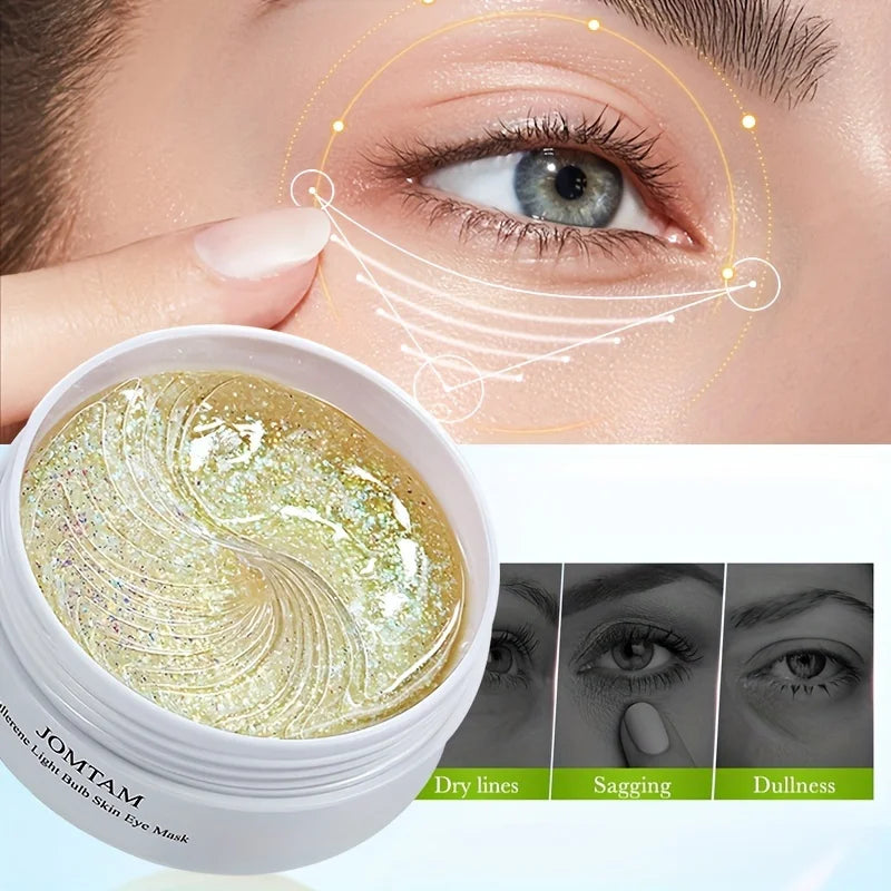 Fullerene Hydrating Eye Masks 30 Pairs – Firming & Moisturizing