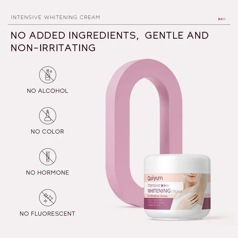 Underarm & Intimate Area Brightening Cream 30g Peaceful Pleasures Health and Wellness
