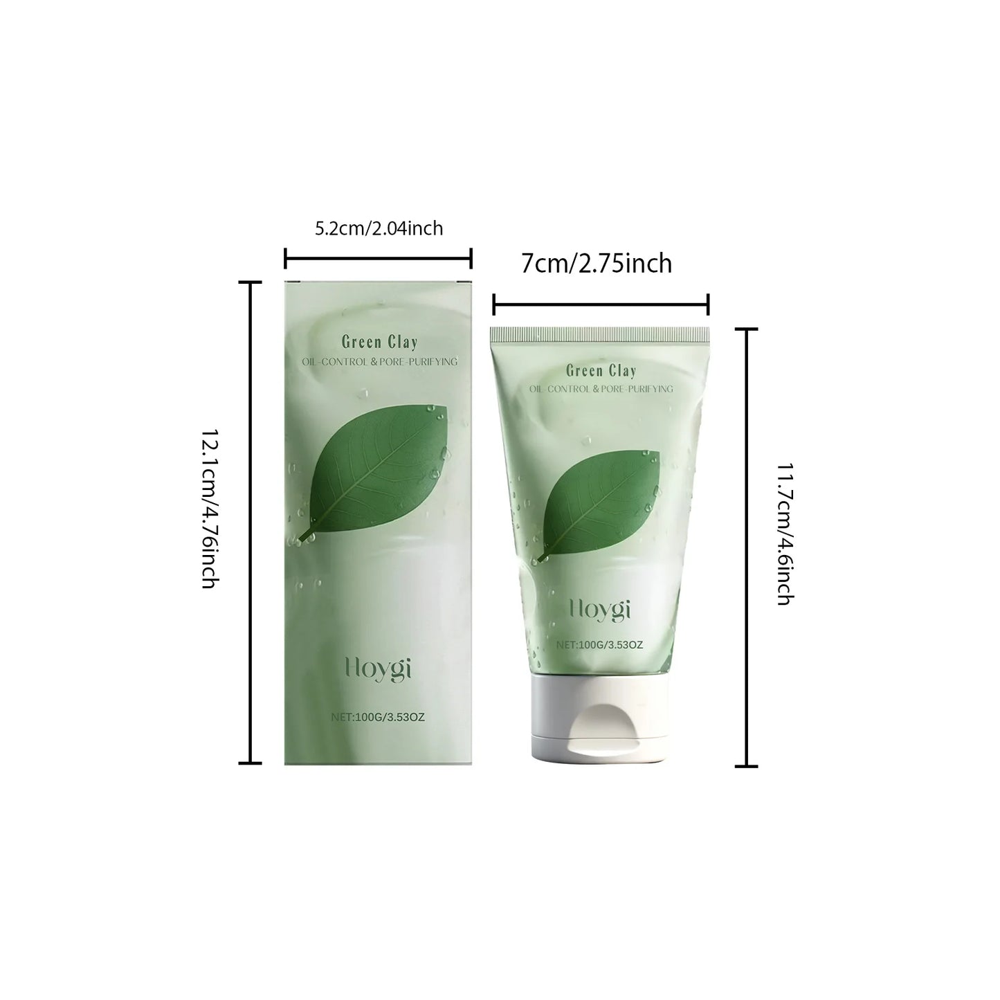 Green Clay Centella Facial Cleanser – Oil Control & Acne