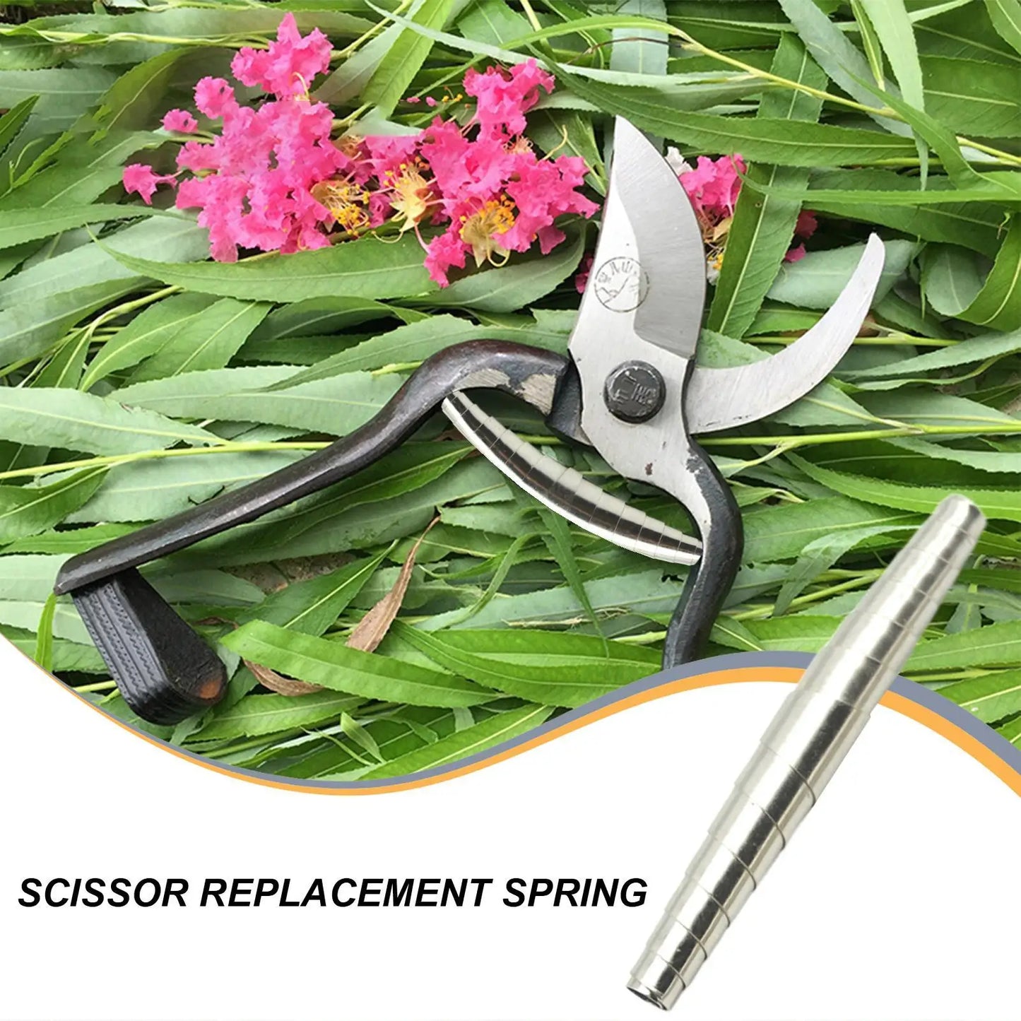 Pruning Shear Replacement Spring – Stainless Steel | 6/7/8 cm