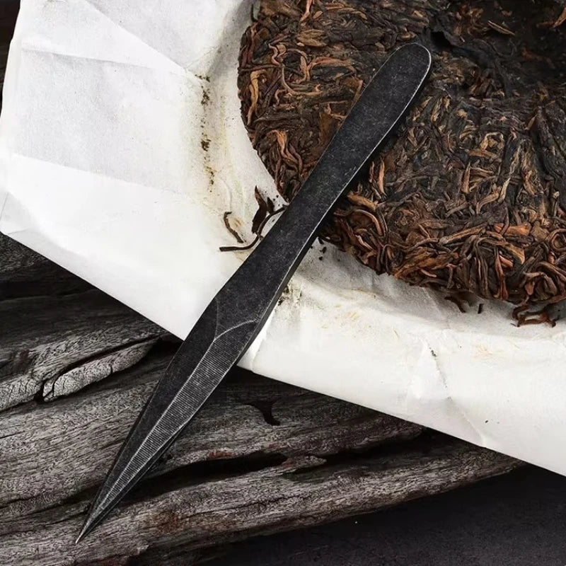 High-quality handmade tea knife, tea needle, tea cone, steel tea needle, black tea cake, pu'er tea set accessories Peaceful Pleasures Health and Wellness