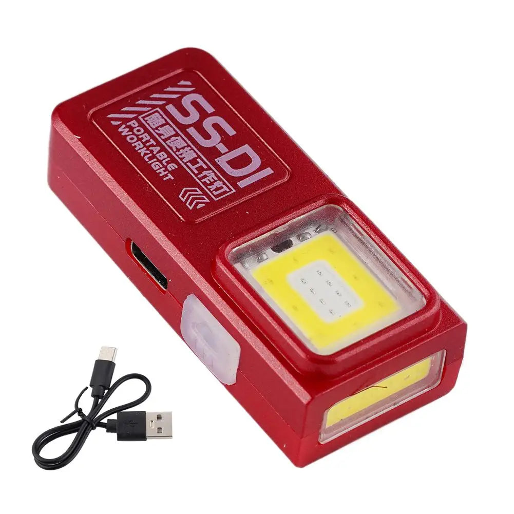 Mini USB Rechargeable LED Keychain Flashlight | 600 Lumen