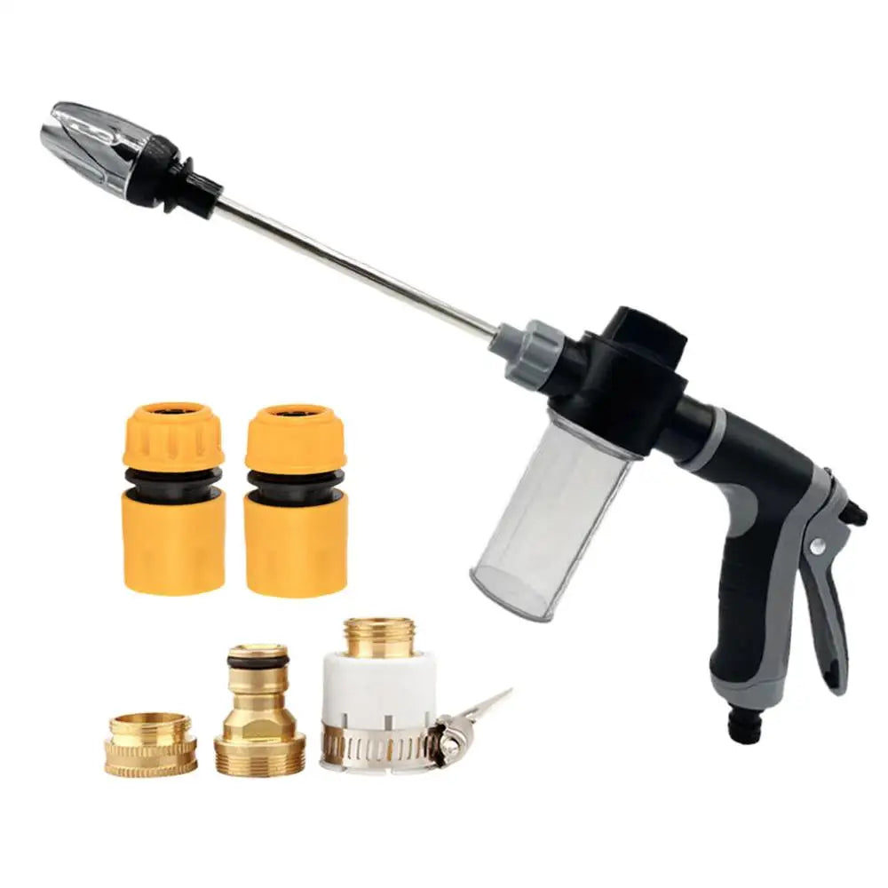 Electric Pressure Washer Portable Car Detailing Gun Adjustable Nozzle High Pressure Sprayer for Home Window Garden Yard Patio Peaceful Pleasures Health and Wellness B