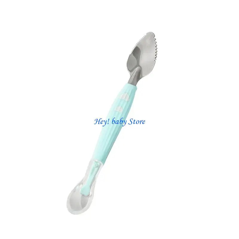 Double-Head Baby Feeding Spoon – BPA-Free Stainless Steel