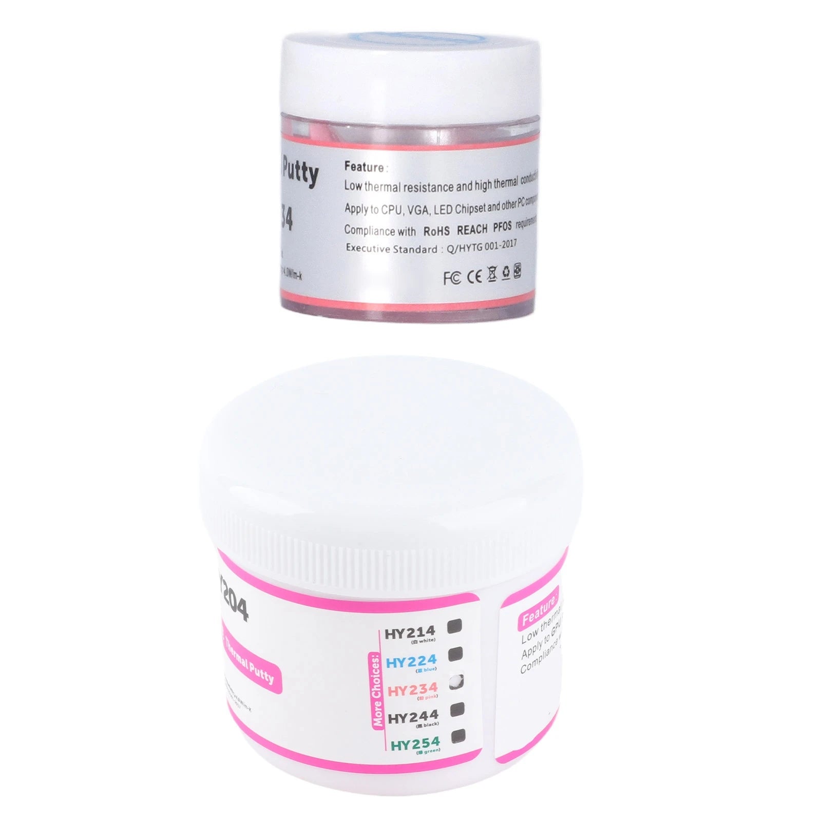 CPU Thermal Paste Computer Thermal Paste Thermal Paste Compound Silicone Grease Good Insulation Cooling HY204 for CPU Heatsink Peaceful Pleasures Health and Wellness