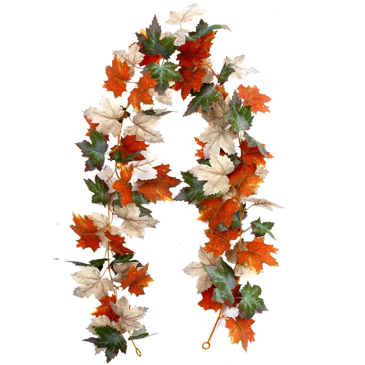 Artificial Maples Leaves Fall Leaf Vine Garland Hanging Vines Home
