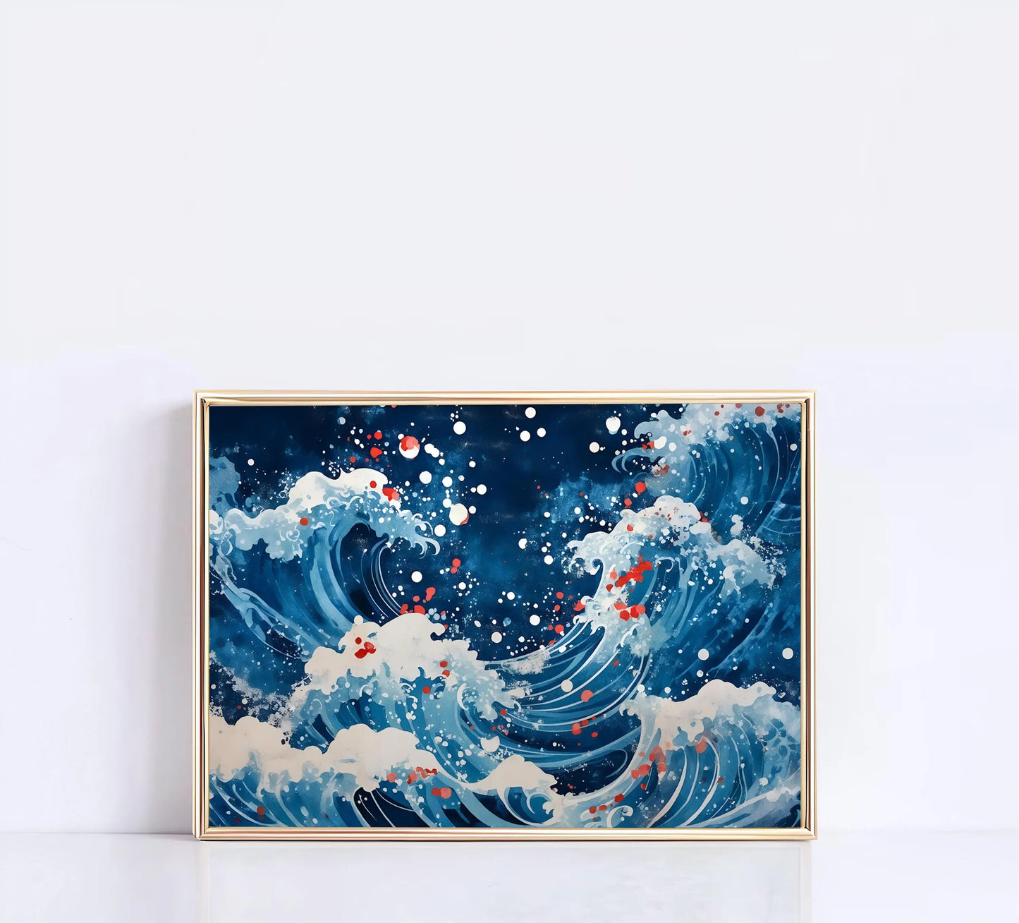 Yayoi Kusama Abstract Nature Canvas Wall Art | Colorful Poster