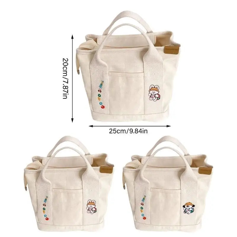 Water Resistant Canvas Mom Bag | Baby & Meal Organizer