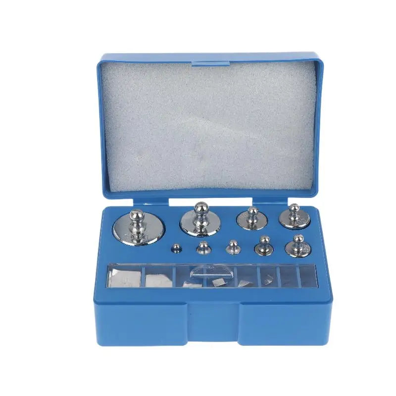 17Pcs/Set 10mg-100g Precision Digital Scale Calibration Weight Set Weighting Tool 100g 50g 20g 10g 5g 2g 1g 1000mg Tablet Code Peaceful Pleasures Health and Wellness