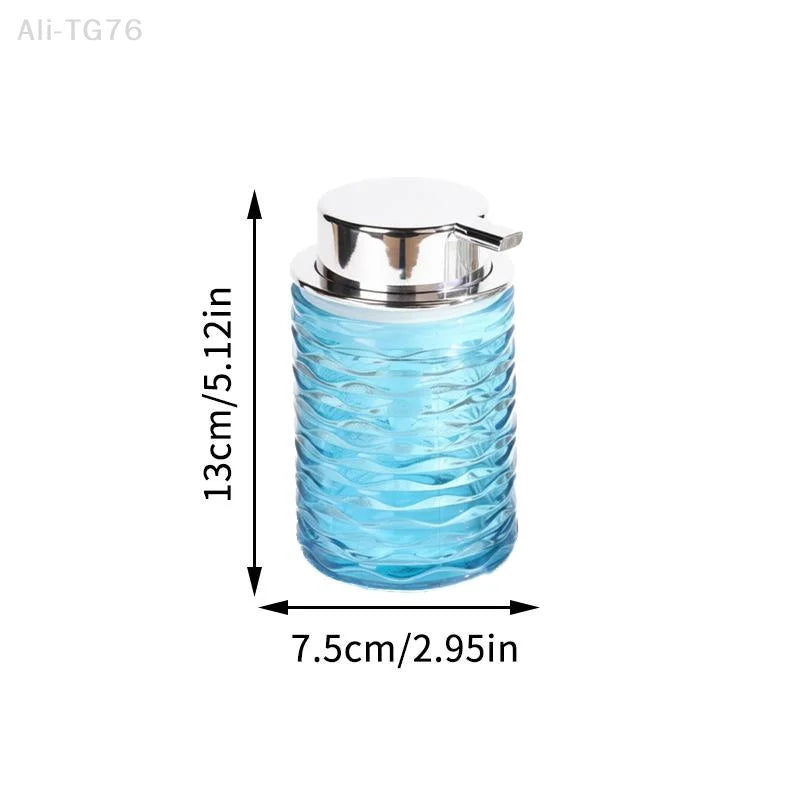 Glass Foaming Soap Dispenser | Stylish Countertop Pump Bottle