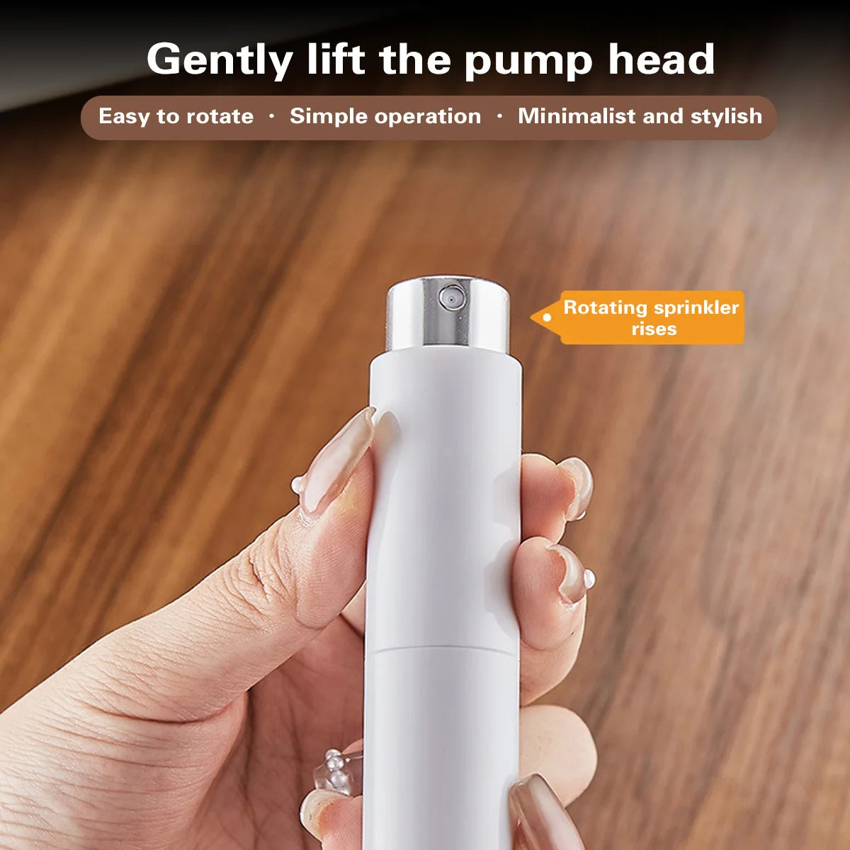 2 pack Coffee Bean Spray Bottle, Perfume Dispensing Bottle, Rotating Telescopic Spray Glass Spray Bottle Travel Dispensing Tool Peaceful Pleasures Health and Wellness