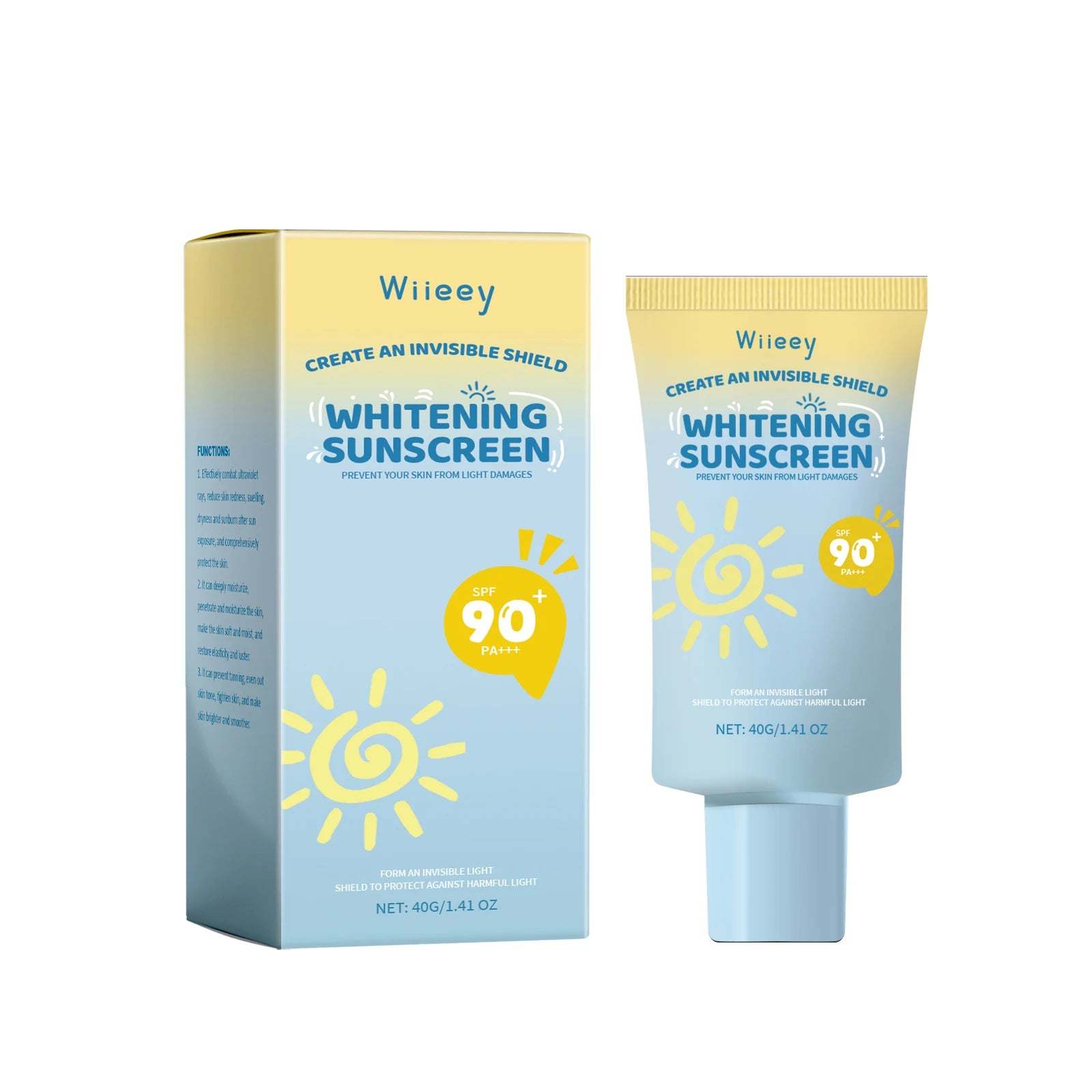 Kids Sunscreen Body Lotion Spf 50 Lightweight Non-greasy Refreshing Face Hydrating Brighten Broad Spectrum Moisturizing Sunblock Peaceful Pleasures Health and Wellness