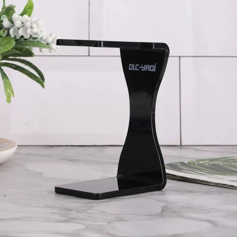 YAQI Acrylic Razor & Shaving Brush Holder – Black or White