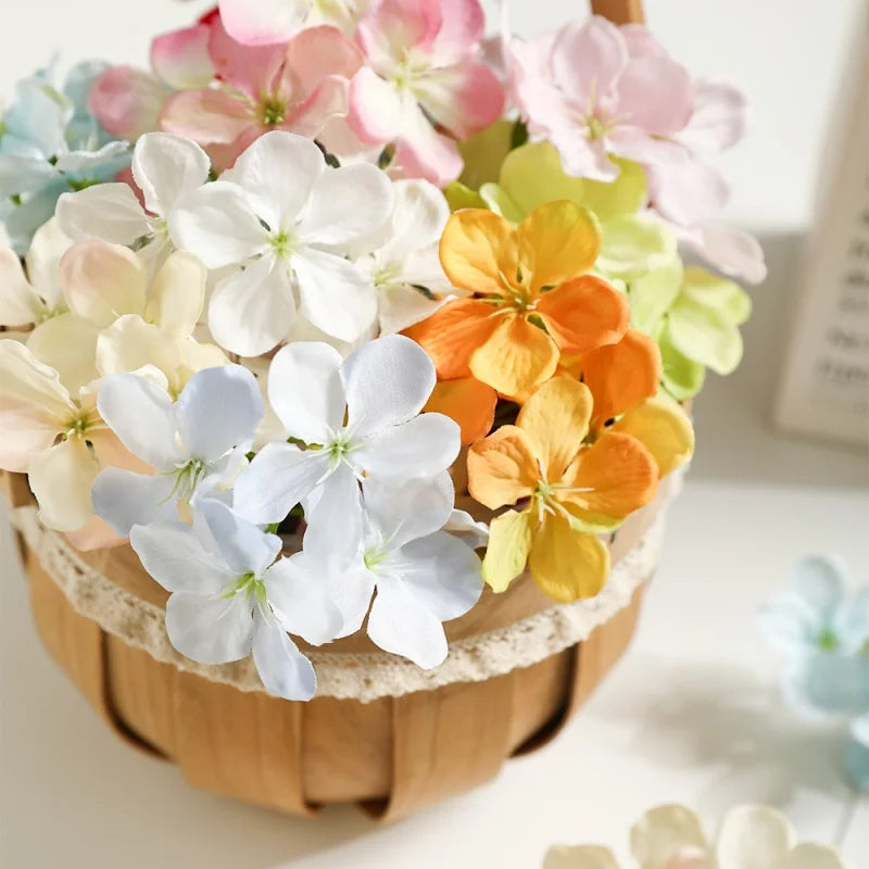 10 Silk Rose Artificial Flower Heads 8cm – Wedding & Home Décor