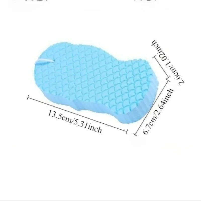 Exfoliating Bath Sponge | Body Scrubber & Massage Tool