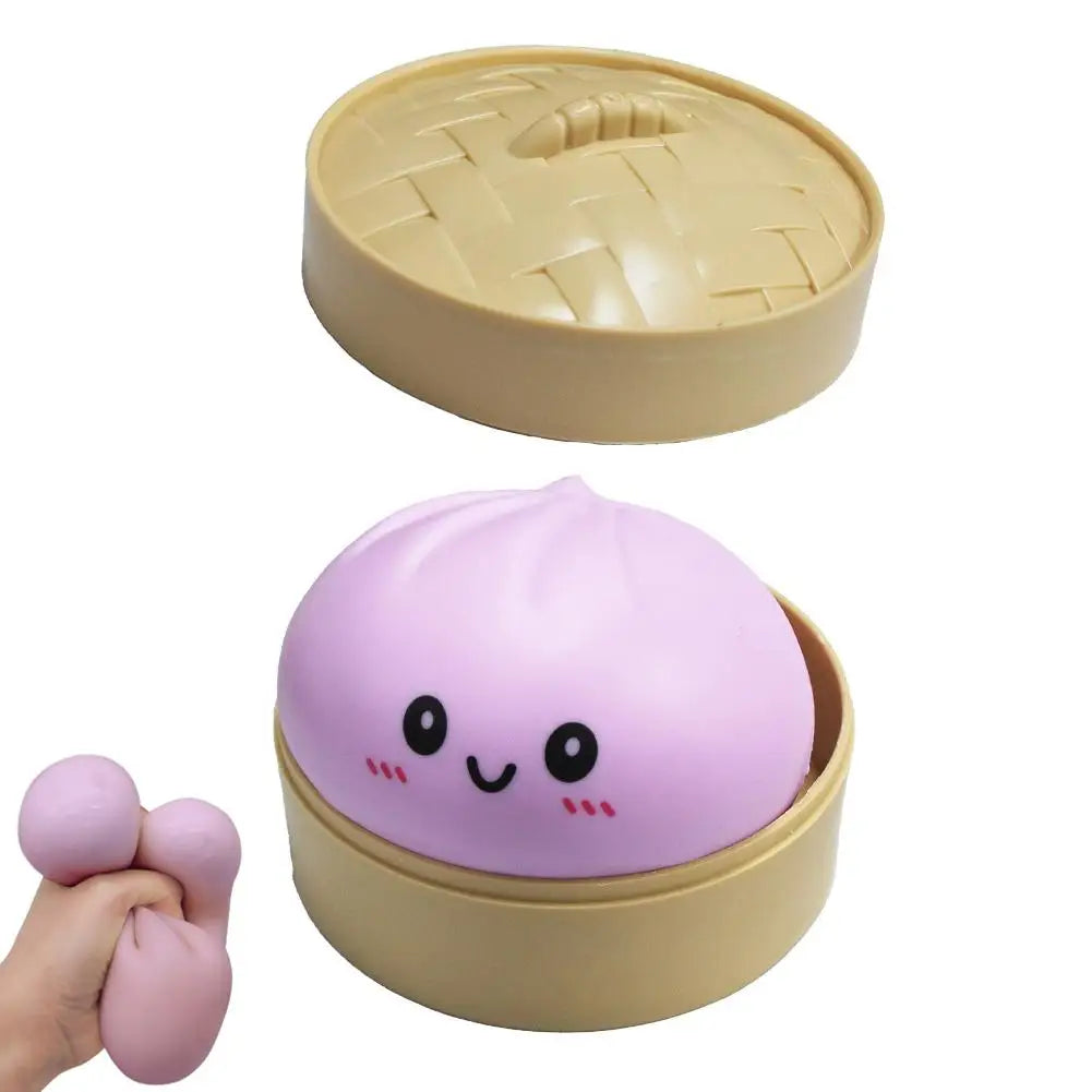 Colorful Dumpling Stress Balls for Decompression Play Peaceful Pleasures Health and Wellness