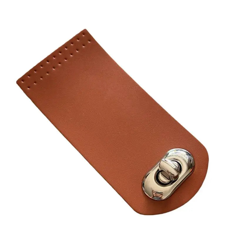 Leather Sew-On Snap Closure Bag Buckle | DIY Handbag Fastener