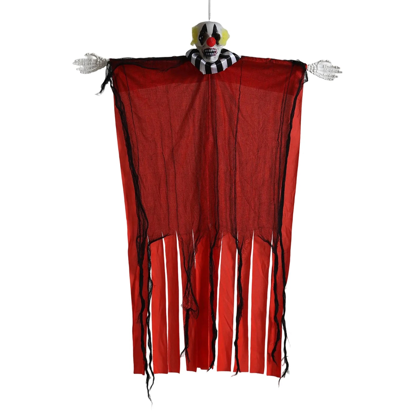 Halloween Hanging Skeleton Props Creepy Scary Haunted House Prop for Outdoor Porch Patio Tree Peaceful Pleasures Health and Wellness A
